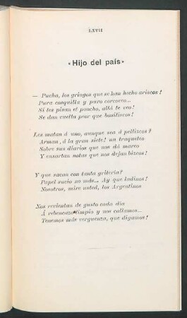 "Hijo del país"