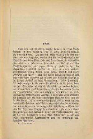 Ludwig Börne und Heinrich Heine : Zwei litterarische Charakterbilder