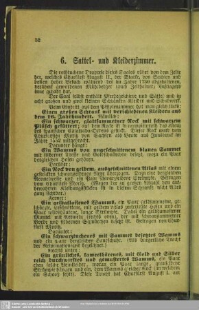 6. Sattel- und Kleiderzimmer