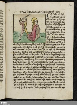 Von sant Cecilia der heyligen junckfrawen leben