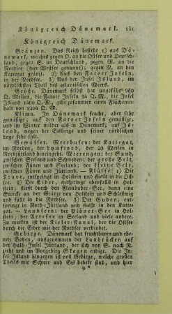 Koenigreich Daenemark