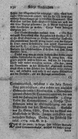 Communionbuch. 2.verb.Aufl.