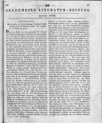 Harleß, G. C. A.: Christliche Ethik. Stuttgart: Liesching 1842