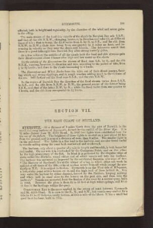 SECTION VII. THE EAST COAST OF SCOTLAND