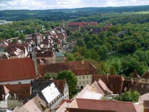 Rothenburg ob der Tauber: Stadtansicht Altstadt