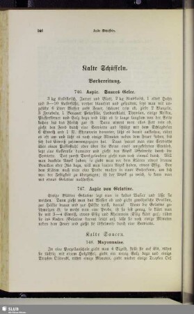 Kalte Schüsseln