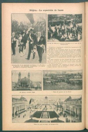 Bélgica : La exposición de Gante