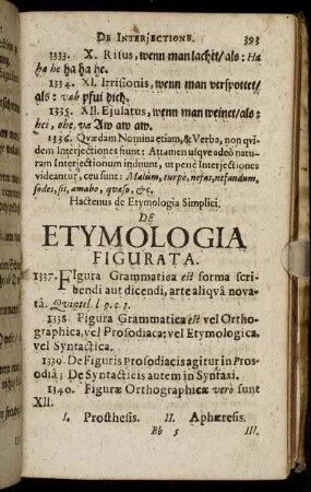 De Etymologia Figurata.