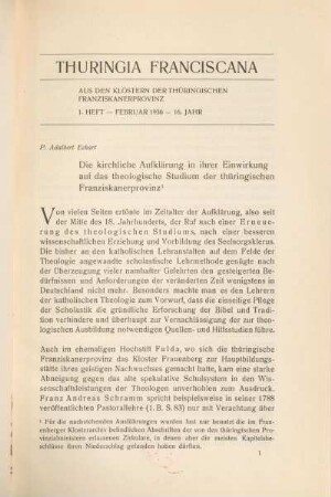 16. Jahr 1936