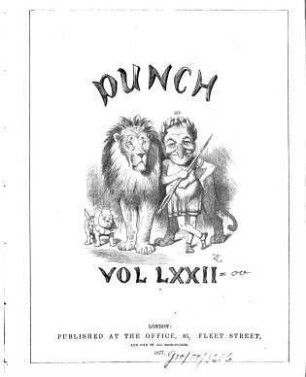 Punch. 72. 1877