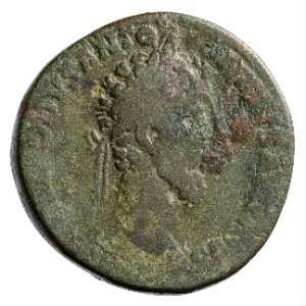 Münze, Sesterz, 183 - 184 n. Chr.