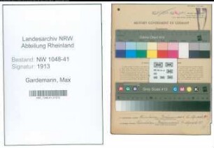 Entnazifizierung Max Gardemann , geb. 16.02.1909 (Bahnpolizist)