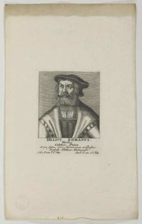 Bildnis des Helius Eobanus Hessus