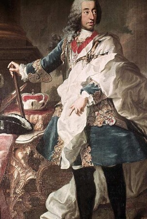 Kurfürst Clemens August als Hochmeister des Deutschen Ritterordens