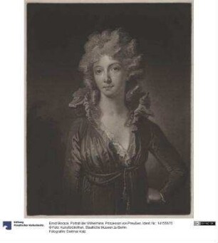 Porträt der Wilhelmine, Prinzessin von Preußen