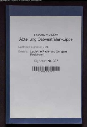 Gasanlage im westlichen Flügel des Braker Schlosses und des Schloßbezirks