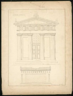 Dorischer Tempel: Ansichten