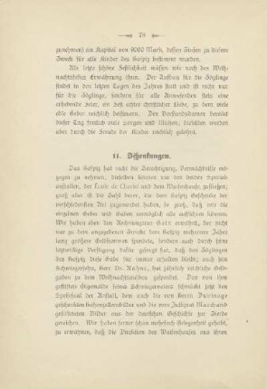 11. Schenkungen