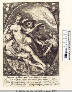 Venus und Cupido.