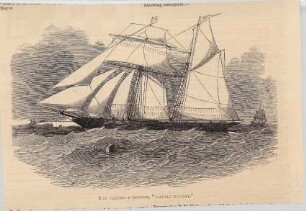 The clipper schooner "Marian Zagury"