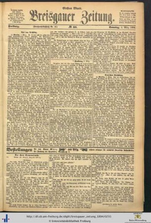 04.03.1894 (Erstes Blatt)