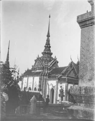 Tempelanlage : Teile der Tempelanlage des Wat Pho Tempels