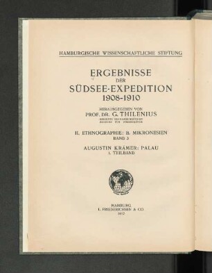 2, B, Bd. 3, Teilbd. 1: Abteilung I: Entdeckungsgeschichte. Abteilung II: Geographie