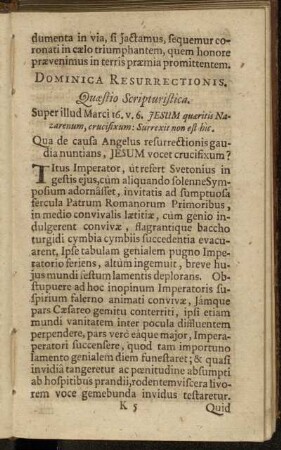 Dominica Resurrectionis.