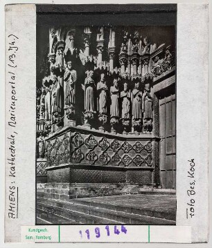 Amiens, Kathedrale: Marienportal
