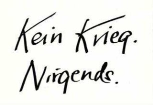 Kampagne für Abrüstung