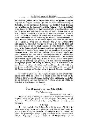 Über Reformbewegung und Arbeitsschule: (Fortsetzung von Seite 553 und Schluß)