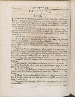 Tit. II. VII. C. 59. De Confessis.