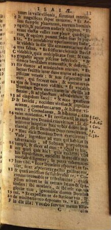 Biblia Sacra vulgatae editionis : Sixti V. Pont. M. jußu recognita et Clementis VIII. auctoritate edita. [4], Prophetae Isaias, Ieremias, Barvch, Ezechiel, Daniel, XII. Minores, et Machabaeorum Libri Dvo