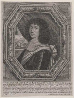 Bildnis des Lovis XIIII., Dit Diev Donné, Roy de France et de Navarre