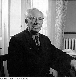 Portrait Paul Tillich (1886-1965; Theologe, Philosoph)