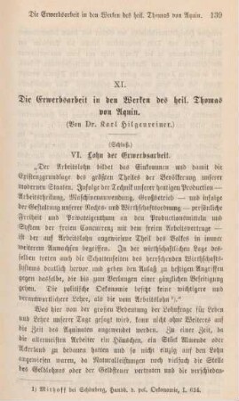 139-164 Die Erwerbsarbeit in den Werken des heiligen Thomas von Aquin : Fortsetzung