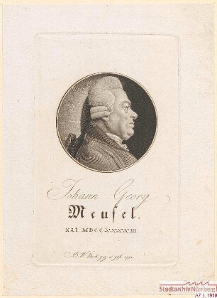 Johann Georg Meusel; geb. 1743