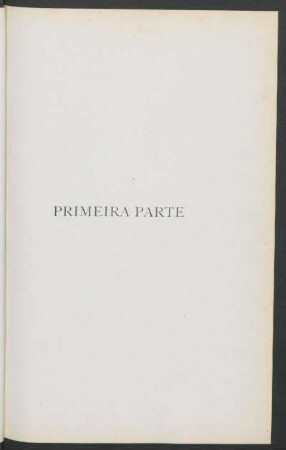 Primeira parte