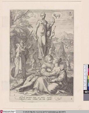 [Venus herrscht über die Künste der Liebe; Venus Presiding over the Arts of Love]