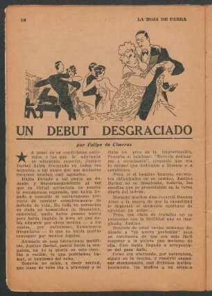 Un debut desgraciado