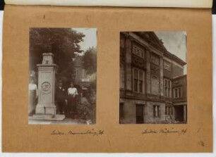 Meermansburg, Leiden. Museum, Leiden: Ansichten (aus: Skizzen- und Fotoalbum 27)