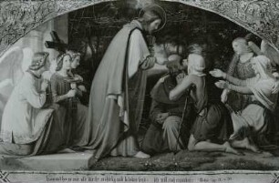 Christus, das Abendmahl austeilend