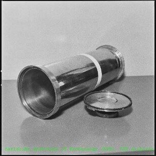 Plutonium(Pu)-Behälter am Europäischen Institut für Transurane (ITU)