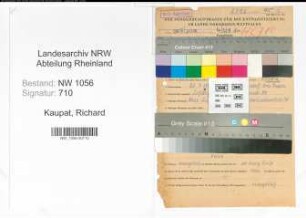 Entnazifizierung Richard Kaupat , geb. 21.07.1907 (Buchhalter)