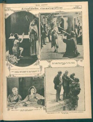 Actualidades cinematográficas [Fotografías]