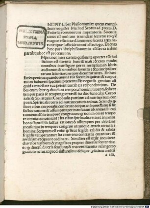 Liber physiognomiae