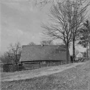 bei Burghammer : Burghammer. Blick auf ein Gehöft