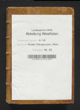 Renten des Klosters zu Werl (Protocollum liquidationis).
