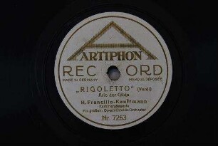 "Rigoletto" : Arie der Gilda / (Verdi)