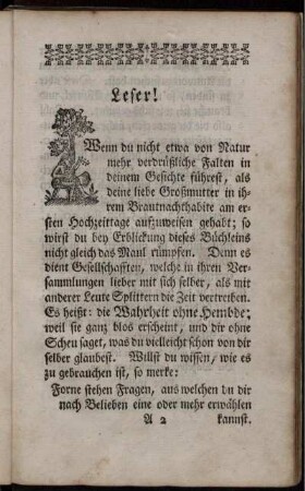Leser !